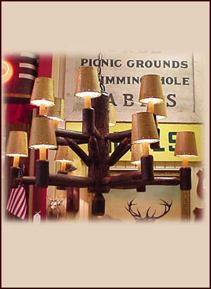 Wapiti Chandelier